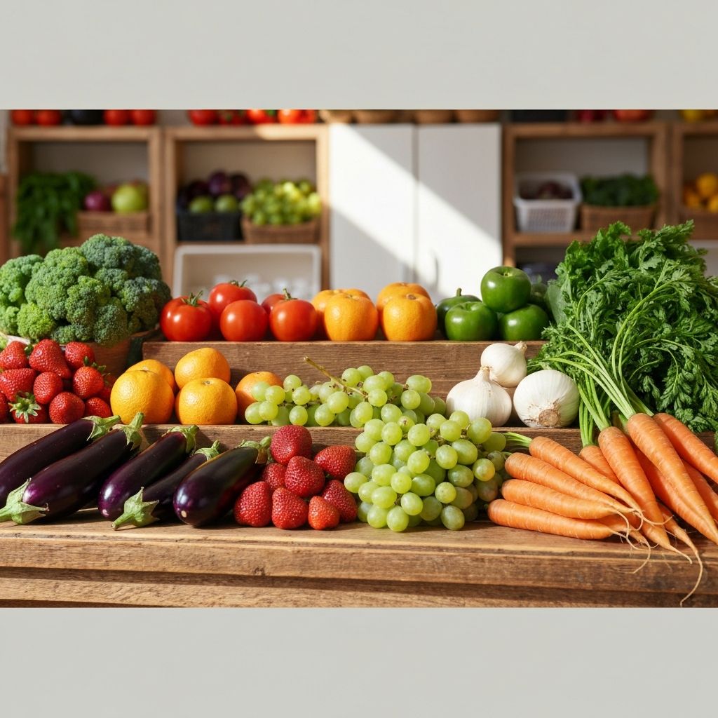 Foods rich in vitamins and minerals